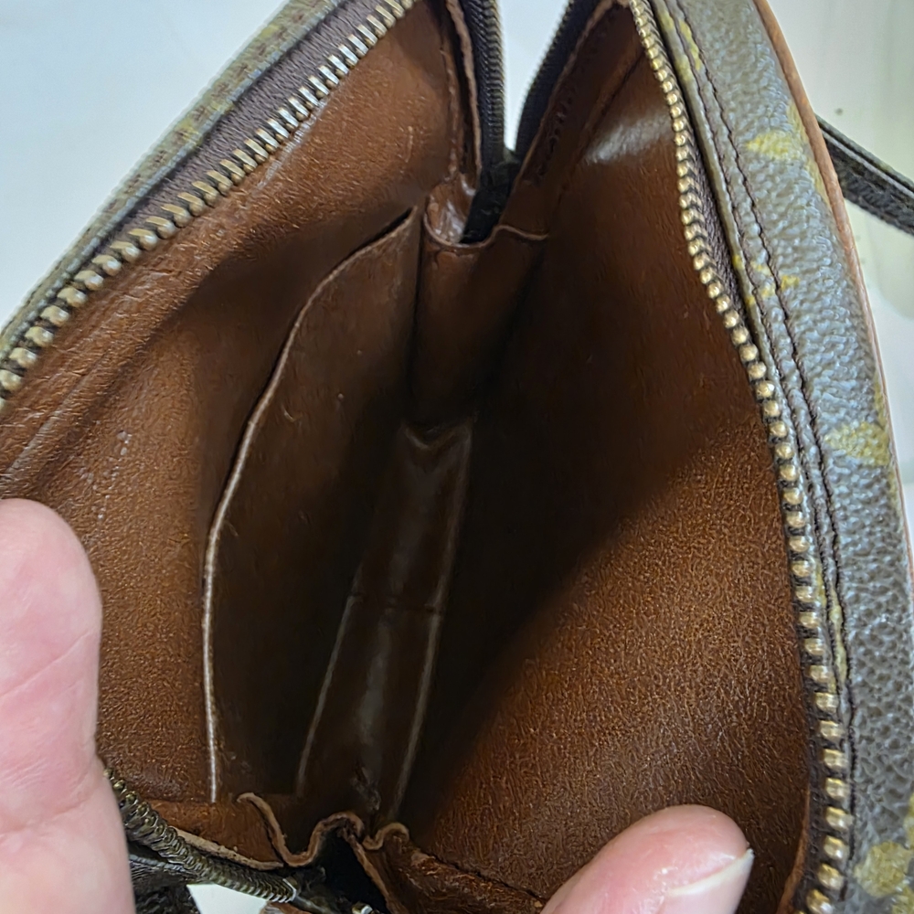 Authentic Louis Vuitton Brown Crossbody Bag From JAPAN - Picture 6 of 12